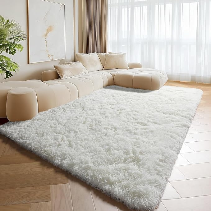 ONASAR Cream White 6x9 Area Rugs - Image 5