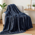 Exclusivo Mezcla Plush Fuzzy Fleece Throw Blanket Extra Large, Super Soft by ExclusivoMezcla