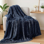 Exclusivo Mezcla Plush Fuzzy Fleece Throw Blanket Extra Large, Super Soft by ExclusivoMezcla