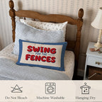 Baseball Room Decor for Boys，Baseball 12x20 Pillow Cover,