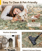 RELEANY Area Rugs 2'x3' Kitchen Rugs Entry Rug Small Rugs - Image 7