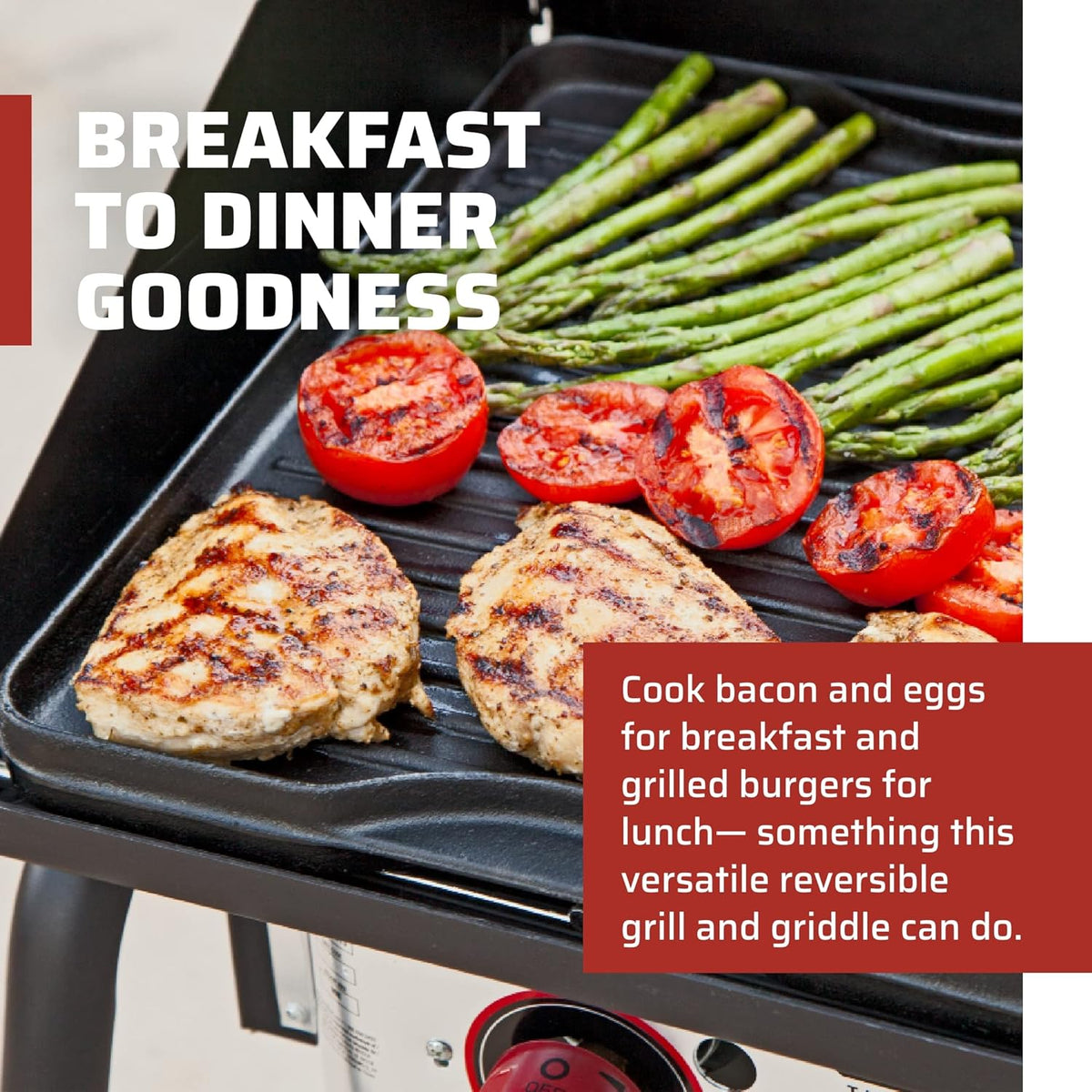 Camp Chef Cast Iron Griddle - 14 x 16, Non-Stick Grill/Griddle Sides