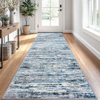 Lansny Modern Abstract Runner Rug 2.6x10 by lansny