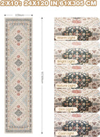 Runner Rug 2x10, Ultra-Thin Kitchen Rugs Non Slip Washable Rugs - Image 9