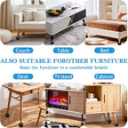 Bed Risers Adjustable Furniture Risers Heavy Duty Lifts Height 2 "