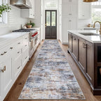 IOHOUZE Abstract Runner Rug 3x18 Ft Washable Runners - Image 2