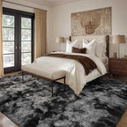 7x10 Ft Extra Large Shag Rugs for Living Room, Tie Dyed Ultra Soft Fluffy Furry - Image 3