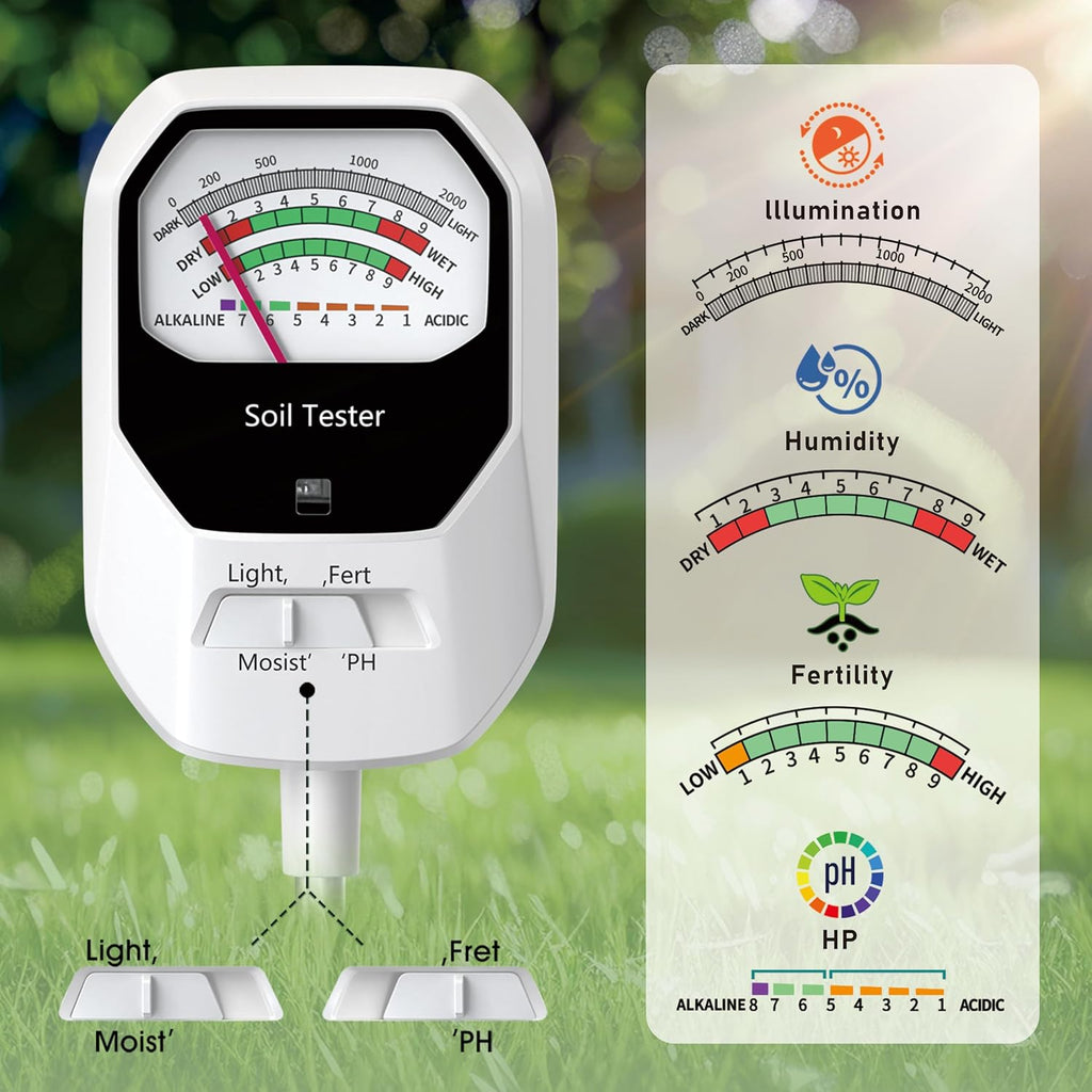 4-in-1 Soil Moisture Meter