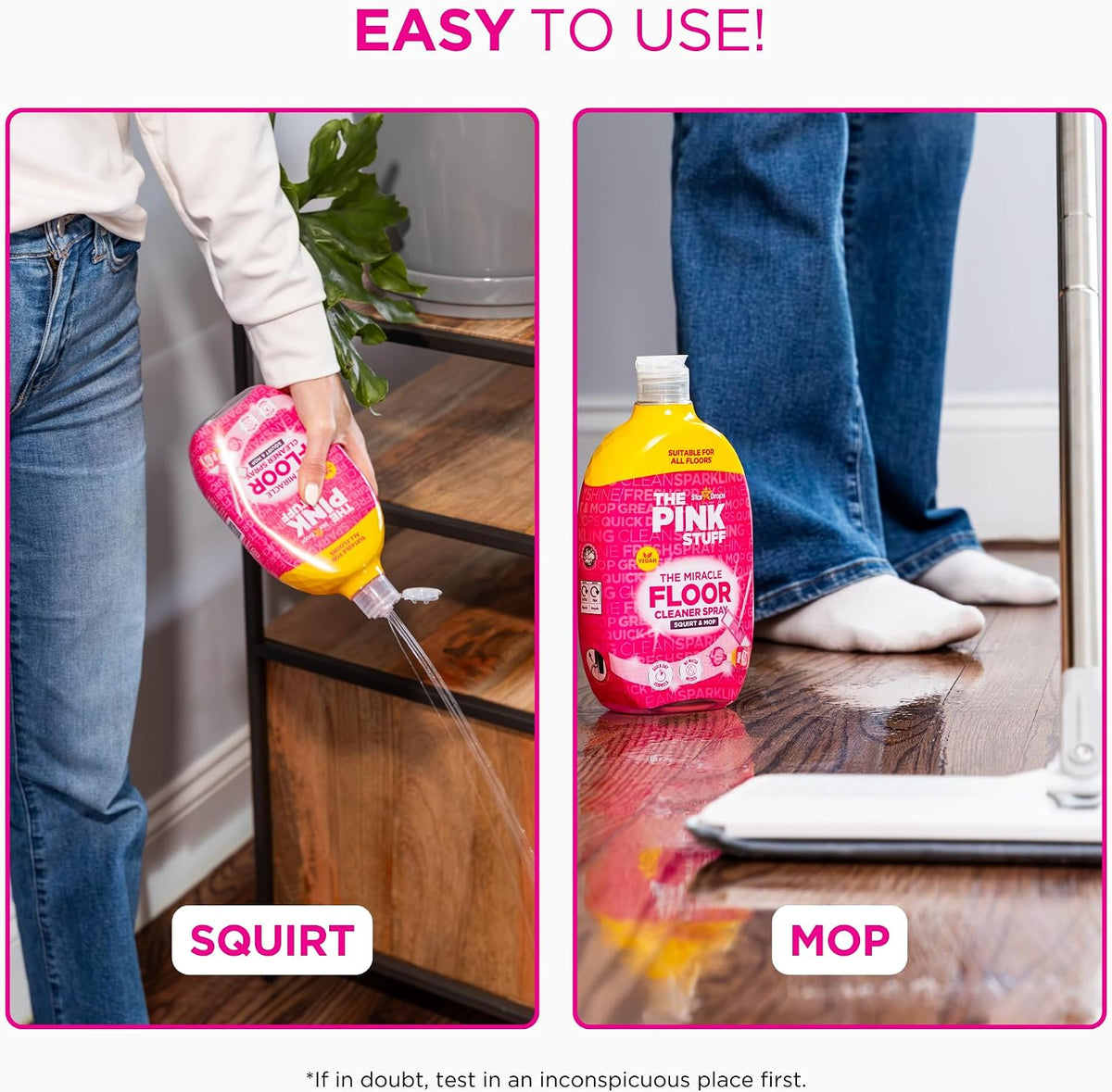 Stardrops The Pink Stuff The Miracle Floor Cleaner Spray 25 Fl Oz 2 Pack