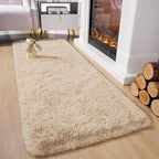Chicrug Soft Runner Rugs for Bedroom Living Room Plush Fluffy Rug 2x7 Feet - Image 3