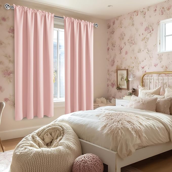 DWCN Blackout Curtains – Thermal Insulated, Energy Saving & Noise Reducing - Image 2