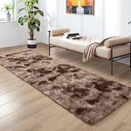 Tepook Fluffy Runner Rugs for Bedroom Aesthetic 2x6 Feet, Shag Soft Bedside Rug - Image 3
