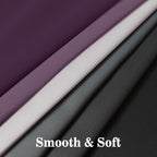 Yakamok Blackout Ombre Purple and Black Curtains - Image 6