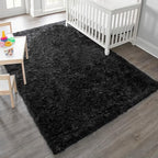 Ophanie 6x9 Black Rugs for Living Room, LargeFluffy Shag Fuzzy Plush Soft - Image 6