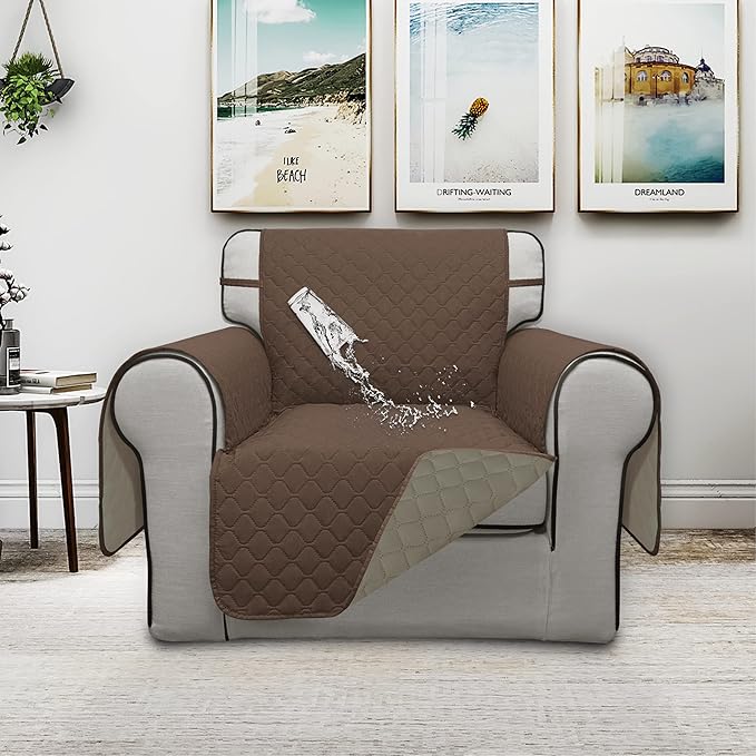 ISSUNTEX Double Protection 100% Waterproof Chair Sofa Covers - Image 2