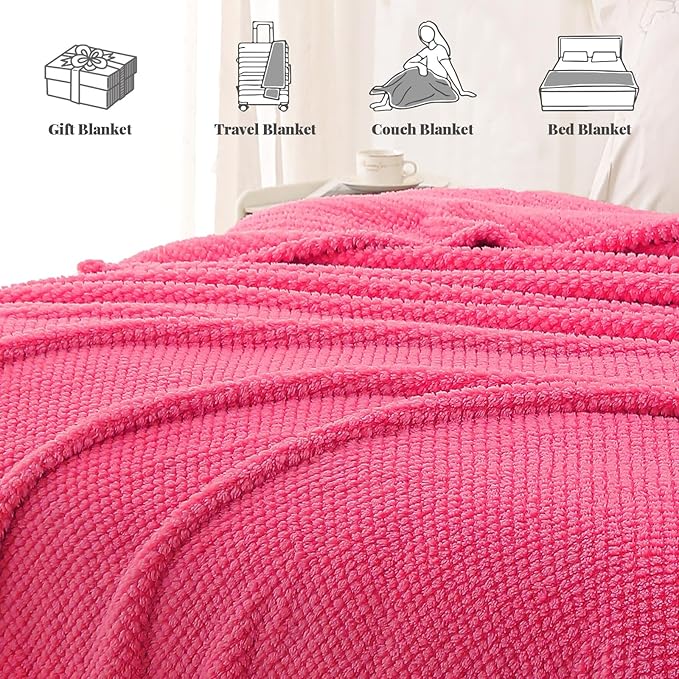 Whale Flotilla King Size Fuzzy Fleece Blanket - Image 8