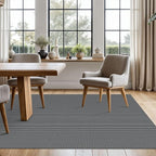 KOZYFLY Washable Area Rug 5x7 ft Rubber Backed Non Slip Rugs - Image 2