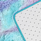 Shag Area Rug, 4 X 6 Tie-Dyed Plush Fuzzy Rugs - Image 5
