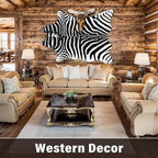 AROGAN Premium Faux Zebra Hide Rug 6.2 x 7 Feet, Sturdy and Large Size Zebra - Image 9