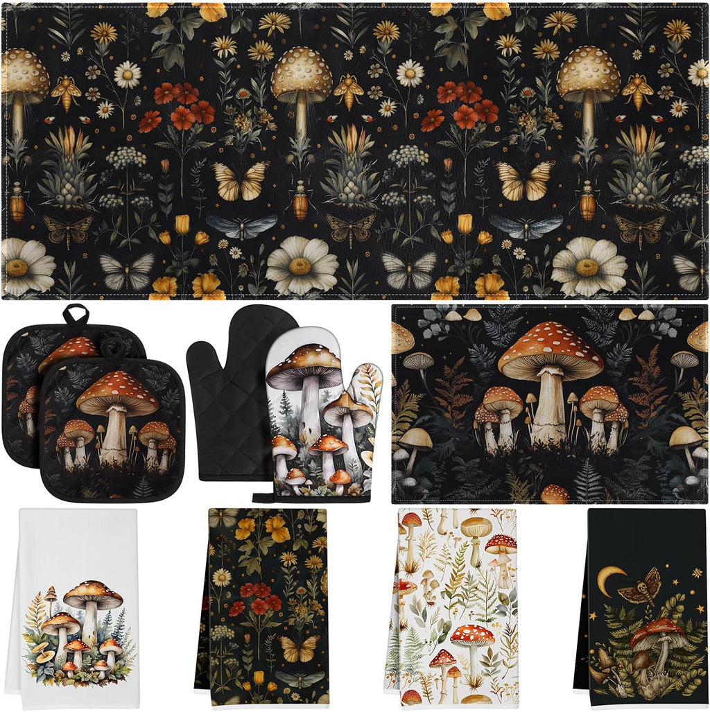 10 Pcs Mushrooms Kitchen Supply Gift