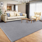 AROGAN 4x6 Feet Shag Area Rugs for Bedroom, Modern Washable Rugs for Living Room - Image 9