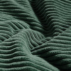 Fancy Homi Set of 2 Dark Green Decorative Throw Pillow Covers 26x26 Inch - Image 5