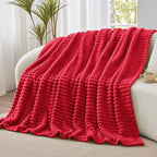 BEDELITE Fleece Throw Blanket for Couch, 300GSM Soft & Warm Fluffy Queen Blanket - Image 7