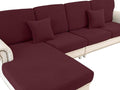 Couch Cushion Covers Seat Cushion Cover Stretch Couch Cover Separate Sectional by LA+MEACK