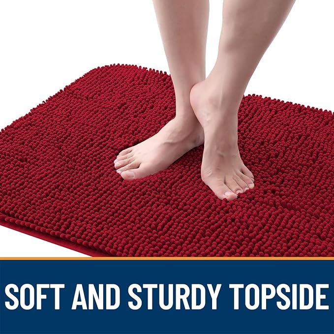 OLANLY Dog Door Mat for Muddy Paws 45x27, Absorbs Moisture and Dirt, Absorbent - Image 4