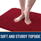 OLANLY Dog Door Mat for Muddy Paws 59x24, Absorbs Moisture and Dirt, Absorbent - Image 4