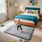 Shag Area Rug for Bedroom 3x5, Soft Fuzzy Rug Non-Shedding Indoor Plush Carpet - Image 7