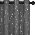 Deconovo Blackout Curtains, Thermal Insulated Soundproof Curtain Drapes by Deconovo