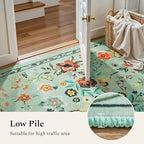 Rugflix 2x6 Runner Rug for Hallway, Washable Kitchen Runner Non Slip, Soft Low - Image 3
