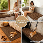 hyha Couch Covers for Dogs Washable, Non Slip Plush Dog Sofa Protectors - Image 4