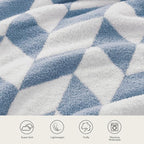 Snuggle Sac Chevron Throw Blanket - Image 5