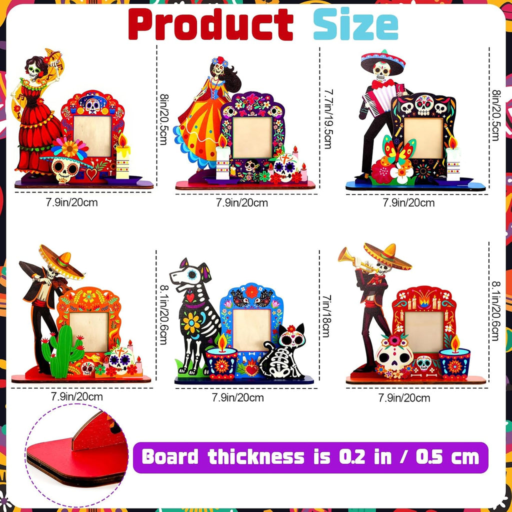 Dia De Los Muertos Decorations Picture Frames Day of the Dead Altar Ofrenda