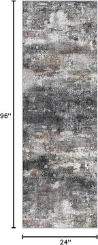 BEIMO Runner Rug for Hallway Kitchen 2x8 Machine Washable Runners Rug for - Image 2