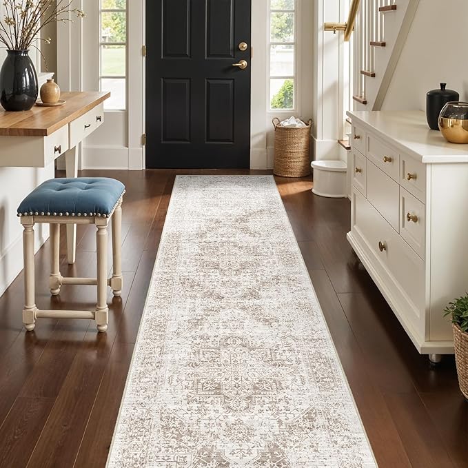 3x12 Washable Hallway Runner Rug - Image 3
