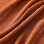 MIULEE Rust Curtains 90 Inch Length 2 Panels - Image 3