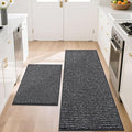 BEQHAUSE Kitchen Rugs and Mats 2PCS, Non-Slip Kitchen Mats by BEQHAUSE