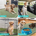 OLANLY Dog Door Mat for Muddy Paws 24x16, Absorbs Moisture and Dirt, Absorbent - Image 7