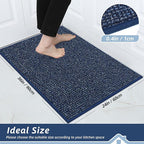 BEQHAUSE Kitchen Rugs 24"x36", Non-Slip Kitchen Mats - Image 2