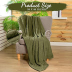 Buryeah 6 Pcs Flannel Throw Blanket Bulk 50 x 60 in Sleepover Blanket Outdoor - Image 2