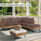 Outdoor Cushion Covers Set, Replacement - Image 4