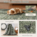 Lofus 3x5 Area Rug for Entryway, Washablee Soft Rugs for Bedroom, Living Room - Image 5
