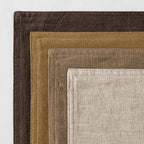 MIULEE Neutral Gold/Brown Linen Pillow Covers Pack of 4 Decorative Natural - Image 6