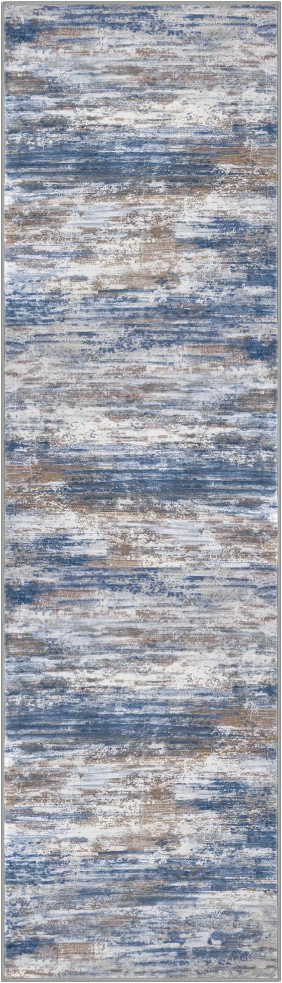 KOZYFLY 3x10 Ft Rug Modern Ombre Runner Rug - Image 8