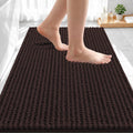 Smiry Thick Bathroom Rugs 30x20, Extra Soft Absorbent Chenille Bath Mat