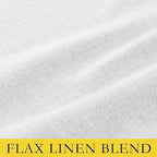 NICETOWN 100% Absolutely Blackout Linen Curtains - Image 8