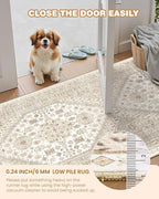 Washable Rugs 8x10 Area Rugs for Living Room, Non-Slip Backing Large Rug for - Image 6